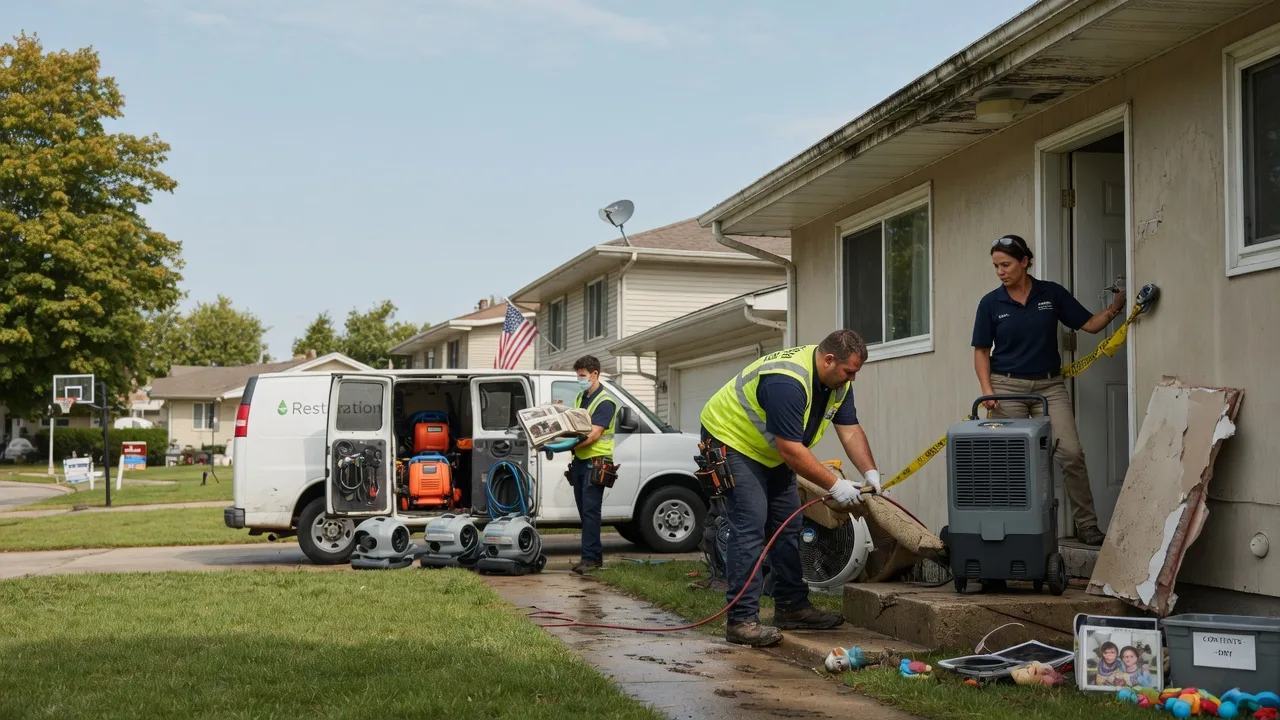 Water Damage Restoration in Aredale, IA near me